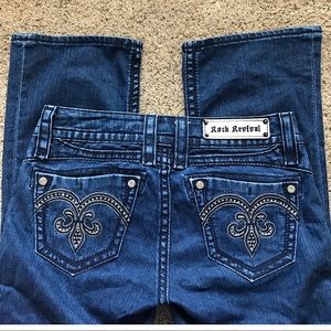 Rock Revival “Adele” Boot Cut Jeans Size 29